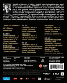 Ludwig van Beethoven (1770-1827): Discovering Beethoven (Symphonien Nr.1-9 / Missa solemnis D-Dur op.123), 4 Blu-ray Discs