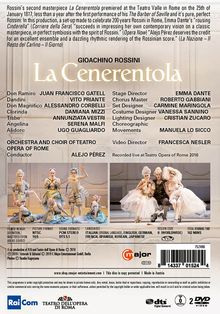 Gioacchino Rossini (1792-1868): La Cenerentola, 2 DVDs