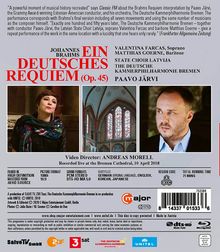 Johannes Brahms (1833-1897): Ein Deutsches Requiem op.45, Blu-ray Disc