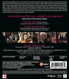 Anne-Sophie Mutter &amp; Herbert von Karajan - Violinkonzerte, Blu-ray Disc
