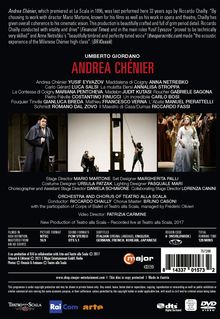 Umberto Giordano (1867-1948): Andrea Chenier, DVD