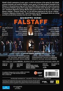 Giuseppe Verdi (1813-1901): Falstaff, DVD