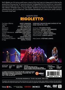 Giuseppe Verdi (1813-1901): Rigoletto, DVD