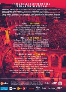 Arena Di Verona - Three Great Performances, 6 DVDs