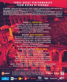 Arena Di Verona - Three Great Performances, 3 Blu-ray Discs