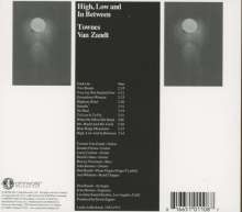 Townes Van Zandt: High, Low And In Between (2013 Remaster), CD