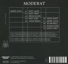 Moderat: More D4ta, CD