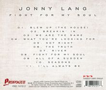 Jonny Lang: Fight For My Soul, CD