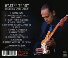 Walter Trout: The Blues Came Callin', CD