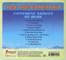 Joe Bonamassa: Different Shades Of Blue (Limited Edition), CD