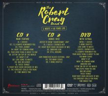 Robert Cray: 4 Nights Of 40 Years Live, 2 CDs und 1 DVD