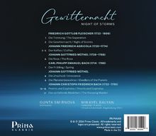 Albumcover mit Titeln wie "Gewitternacht" und "Die Trennung". Künstler: Gunta Smirnova, Mikayel Balyan.