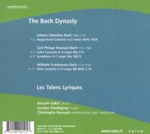 Les Talens Lyriques - The Bach Dynasty, CD
