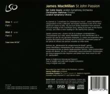 James MacMillan (geb. 1959): Johannes-Passion, 2 Super Audio CDs