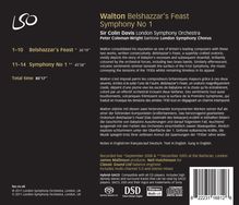 William Walton (1902-1983): Symphonie Nr.1, Super Audio CD