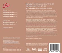 Joseph Haydn (1732-1809): Symphonien Nr.92,93,97-99, 2 Super Audio CDs