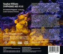 Ralph Vaughan Williams (1872-1958): Symphonien Nr.4 &amp; 6, Super Audio CD