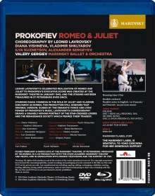 Mariinsky Ballett: Romeo &amp; Juliet (Prokofieff), 1 Blu-ray Disc und 1 DVD