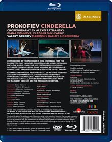 Mariinsky Ballett: Cinderella (Prokofieff), 1 DVD und 1 Blu-ray Disc