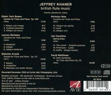 Jeffrey Khaner - Britische Flötenmusik, CD