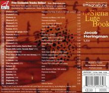 Jacob Heringman - The Siena Lute Book, CD