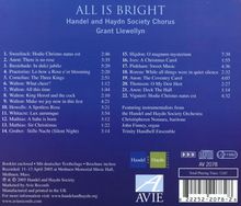 Händel &amp; Haydn Society Chorus - All Is Bright, CD