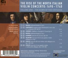 The Rise of the North Italian Violin Concerto Vol.1 (1690-1740), CD