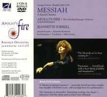 Georg Friedrich Händel (1685-1759): Der Messias, 2 CDs und 1 DVD