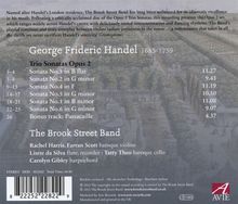 Georg Friedrich Händel (1685-1759): Triosonaten op.2 Nr.1-6, CD