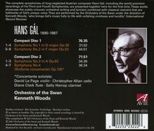 Hans Gal (1890-1987): Symphonien Nr. 1-4, 2 CDs
