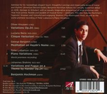 Benjamin Hochman - Variations, CD