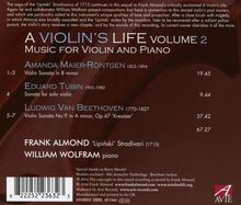 Frank Almond - A Violin's Life Vol.2 - Music for the 'Lipinski' Stradivari, CD