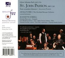 Johann Sebastian Bach (1685-1750): Johannes-Passion BWV 245, 2 CDs