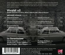 Antonio Vivaldi (1678-1741): Konzerte für mehrere Instrumente . "Vivaldi x2" Vol.1, CD