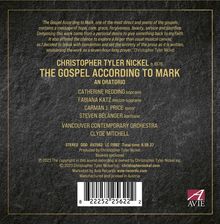 Christopher Tyler Nickel (geb. 1978): The Gospel according to Mark (Oratorium nach dem Markus-Evangelium), 7 CDs