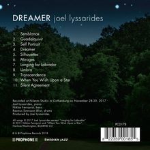 Joel Lyssarides (geb. 1992): Dreamer, CD