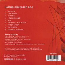 Fredrik Hamrå: Hamrå Orkester 32,8, CD