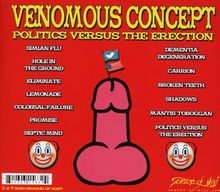 Venomous Concept: Politics Versus The Erection, CD