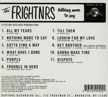 The Frightnrs: Nothing More To Say, CD