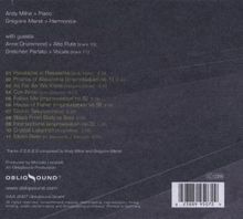 Andy Milne &amp; Gregoire Maret: Scenarios - Digipack, CD