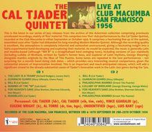 Cal Tjader (1925-1982): Live At Club Macumba San Francisco 1956, 2 CDs