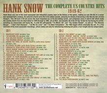 Hank Snow: The Complete US Country Hits 1949 - 1962, 2 CDs