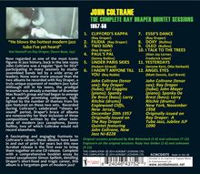 John Coltrane (1926-1967): The Complete Ray Draper Quintet Sessions, CD