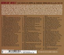 Howlin' Wolf: The Complete RPM &amp; Chess Singles 1951 - 1962, 3 CDs