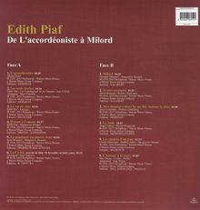 Edith Piaf (1915-1963): De L'accordeoniste à Milord (remastered 2015), LP
