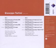 Giuseppe Tartini (1692-1770): Violinkonzerte D.45,56,82, 2 CDs