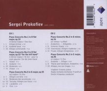 Serge Prokofieff (1891-1953): Klavierkonzerte Nr.1-5, 2 CDs