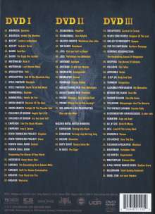 25 Years Of Wacken - Snapshots, Scraps, Thoughts &amp; Sounds (200 Seiten Mediabook), 3 DVDs
