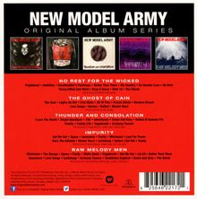 New Model Army: Original Album Series, 5 CDs