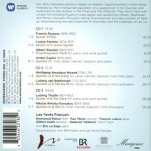 Les Vents Francais - Winds &amp; Piano, 3 CDs